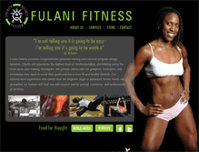 Tablet Screenshot of fulanihaynes.com